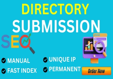 I will do 300 high quality directory submission for SEO and backlink building