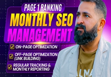 Monthly SEO Services to Improve Sales