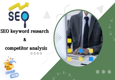 I will deliver in-depth SEO keyword research and competitor analysis to boost your online visibility