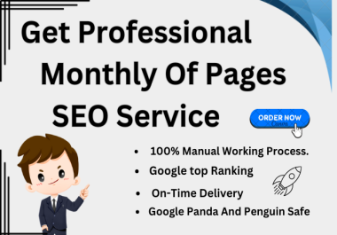 Monthly off page seo link building high DA dofollow backlinks service