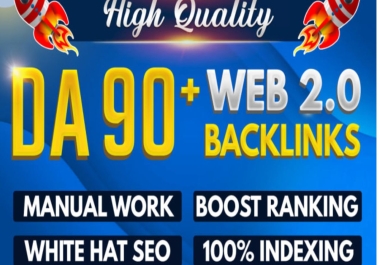 I Manully create 380 high quallity web2.0 for your website ranking