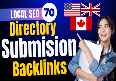 Boost Local SEO with 70 Live Directory Submissions High-Quality Backlinks