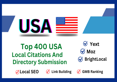 USA Citations Expert Boost Your Local SEO with 400 High-Quality Citations