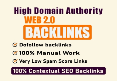 100 high authority web 2.0 backlink for boosting website ranking