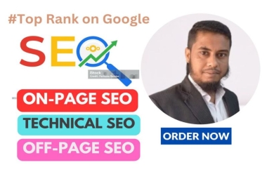 I will provide high authority dofollow High DA/PA 100 Backlinks And On-page SEO Service