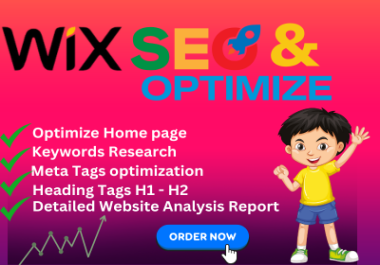 Provide Complete Wix SEO Services to Boost Your Ranking