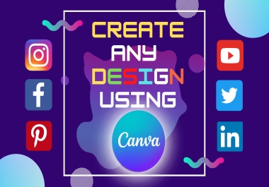 I will Create Eye-Catching Custom Designs with Canva Pro