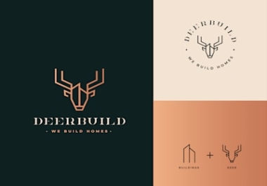 modern business logo design with copyrights