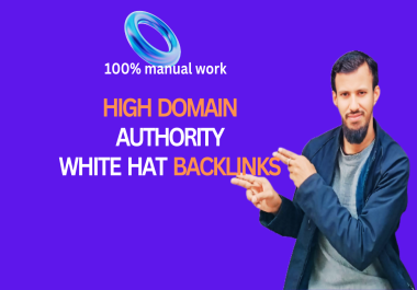 150 High Domain Authority White Hat SEO Backllinks