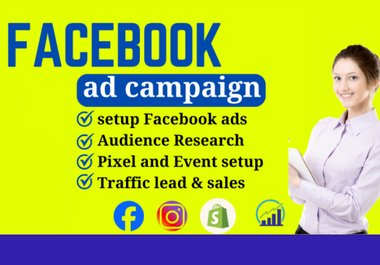 I Will Set Up & Optimize High-Converting Facebook Ads for Sales & Leads