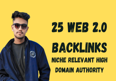 Niche Relevant High Authority WEB2.0 Backlinks