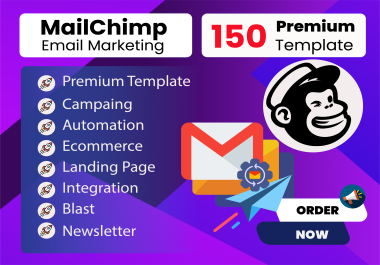 I Will Create,  Automate,  and Optimize High-Converting Mailchimp Email Marketing Campaigns