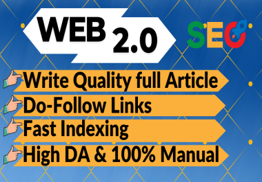 60 High Authority Web 2.0 Backlinks to Boost Your Website Ranking