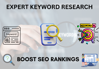 I Will Do In-Depth Keyword Research for SEO & High Rankings