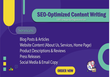 Transform Your Online Presence with Professional SEO-Optimized Content Writing Services