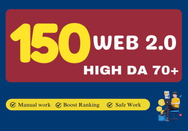 Boost Your SEO with 150 High Quality Web 2.0 Backlinks