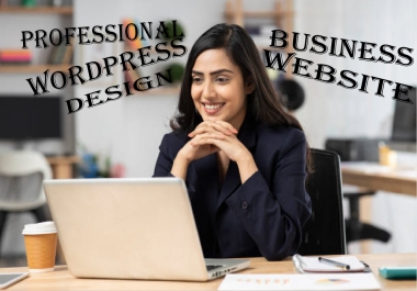 I will build a responsive WordPress website design and development