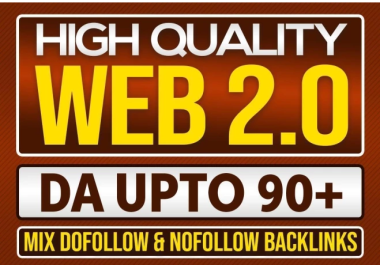 500+ WEB 2.0 high authority backlinks Video Embed