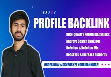 High-Quality Profile Backlinks for SEO Boost