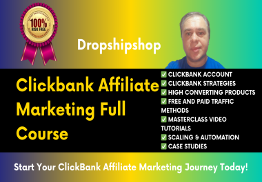 Clickbank Affiliate Marketing Full Course