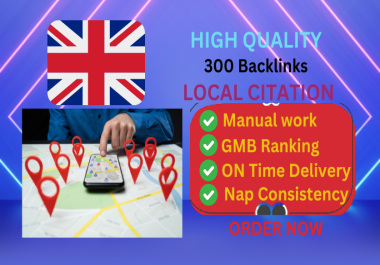 Powerful Niche High Quality 40 Backlinks Local Citation & Marketing