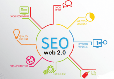 Provide 150 High DA PA Web 2.0 backlink for you