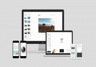 Create A Pro,  Pristine Squarespace Website