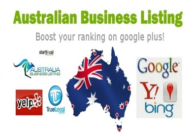 Create 40 Australian Local Citations